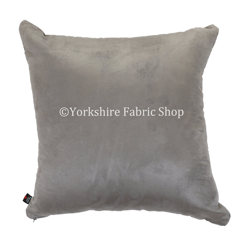 Alvardo Square Throw Cushion, Grey, Medium