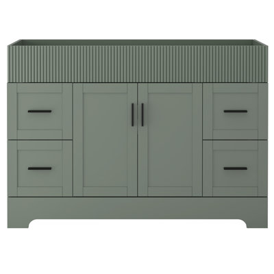 Breonica 48" Freestanding Single Sink Bathroom Vanity Base Only, Sink Top Not Included