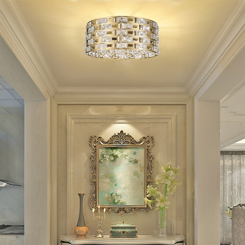Chumley Flush Mount, Gold