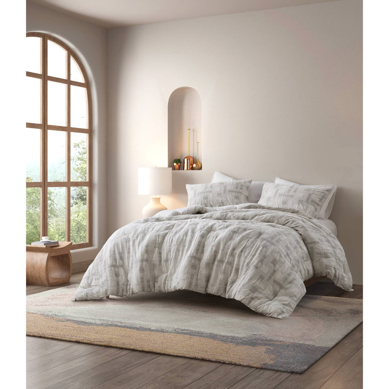 Ensemble d'édredon 3 pièces jacquard