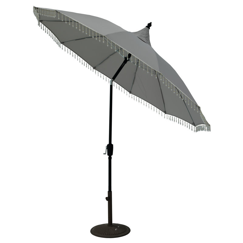 Collette 250cm Market Parasol, Grey