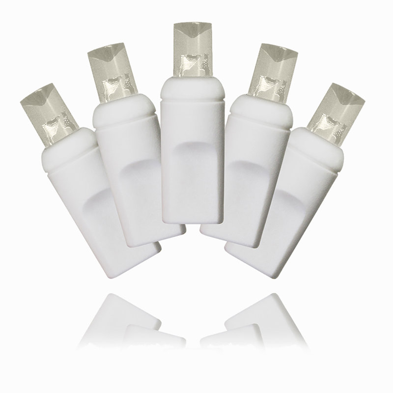 Outdoor 35 - Bulb 12.5'' Plug-in Wide Angle LED String Light