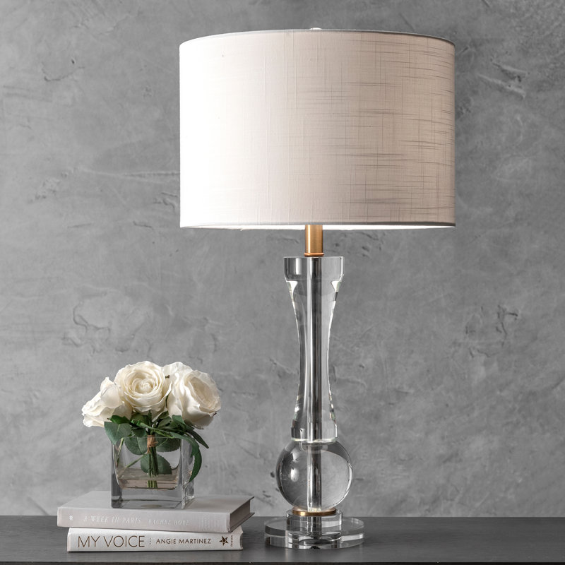 Lampe de table transparente 28 po Fifield