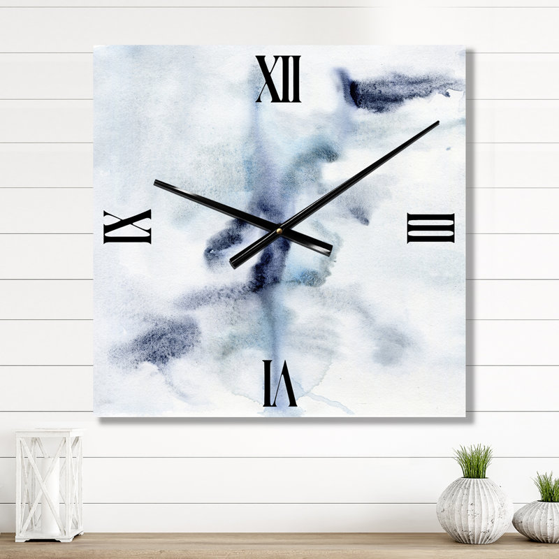 Horloge murale abstrait V, Très grand