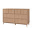 Commode Mid-Century cannelée pour chambre à coucher-1491212632
