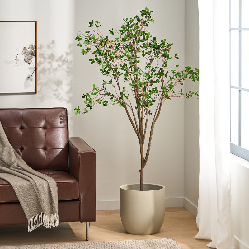 ARTIFICIAL MILAN LEAF BONSAI, 70.95" H x 39.35" W x 26.67" D