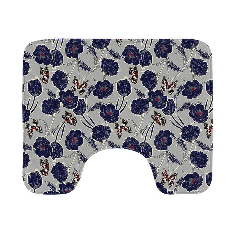 Tapis de salle de bain Floral U