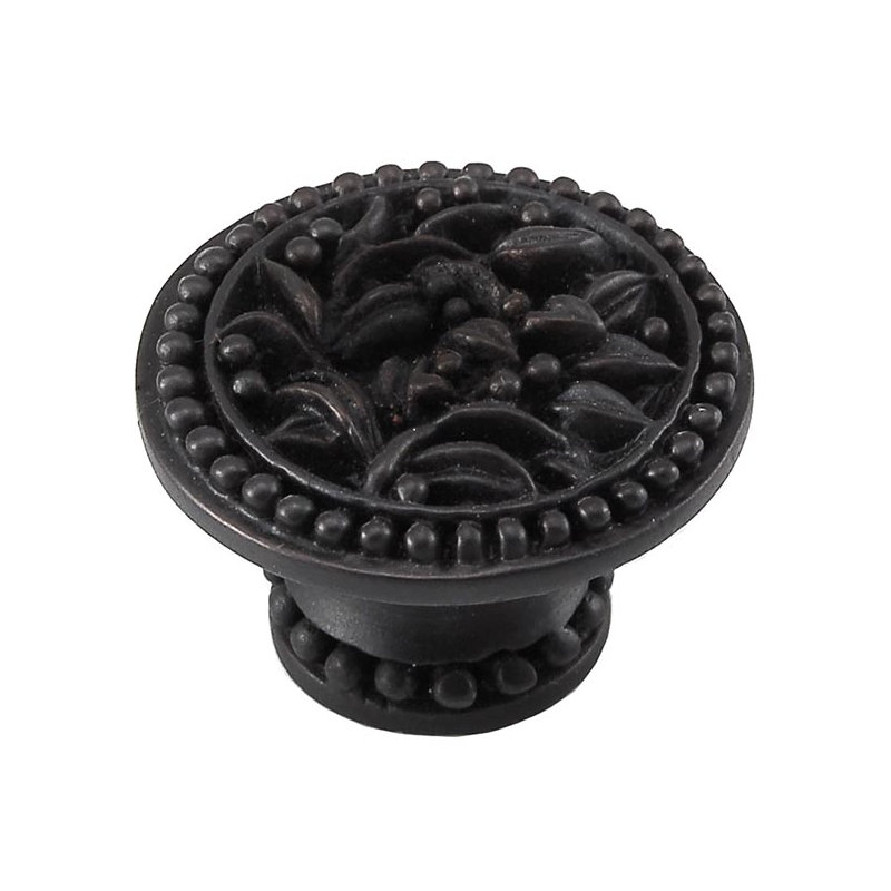 San Michele Mushroom Knob, Vintage Pewter, Large