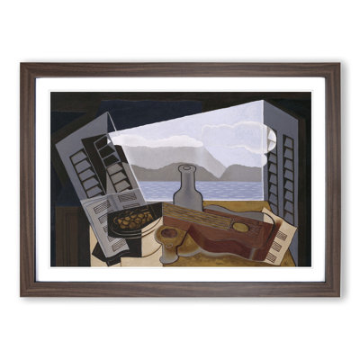 Open Window by Juan Gris - Picture Frame Painting
