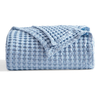 Bedsure 279gsm Cotton & Rayon from Bamboo Waffle Blanket GentleSoft™️