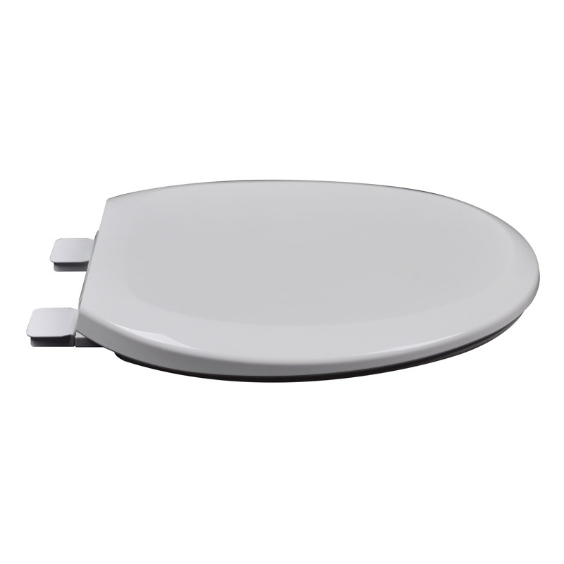 Siège de toilette rond, Blanc