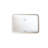 Wells Sinkware Rhythm Series 14.5'' Ceramic Rectangular Bathroom Sink with Overflow-12800677