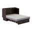 Lit escamotable en bois massif avec station de charge et matelas Kindig-23569780-71855950