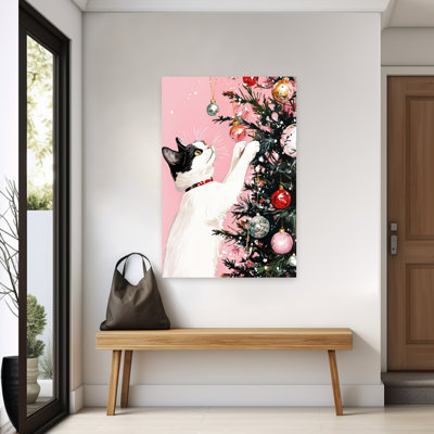 Arbre de Noël contemporain ludique