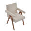Fauteuil de salle à manger en tissu-1006892453
