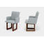 C2 W Upholstered Arm Chair-1132312227