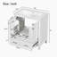 Meuble-lavabo simple autoportant de 18 po avec plateau en céramique Aulley-492620046