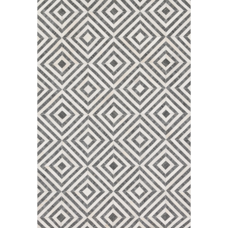Winnett Viscose Geometric Indoor Rug, Runner 2'6" x 8'