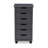 Carrena Solid Wood 6 Drawer Rolling Storage Cart-1163318250