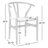 Wyn Woven Solid Wood Dining Chair-33199647-123136739