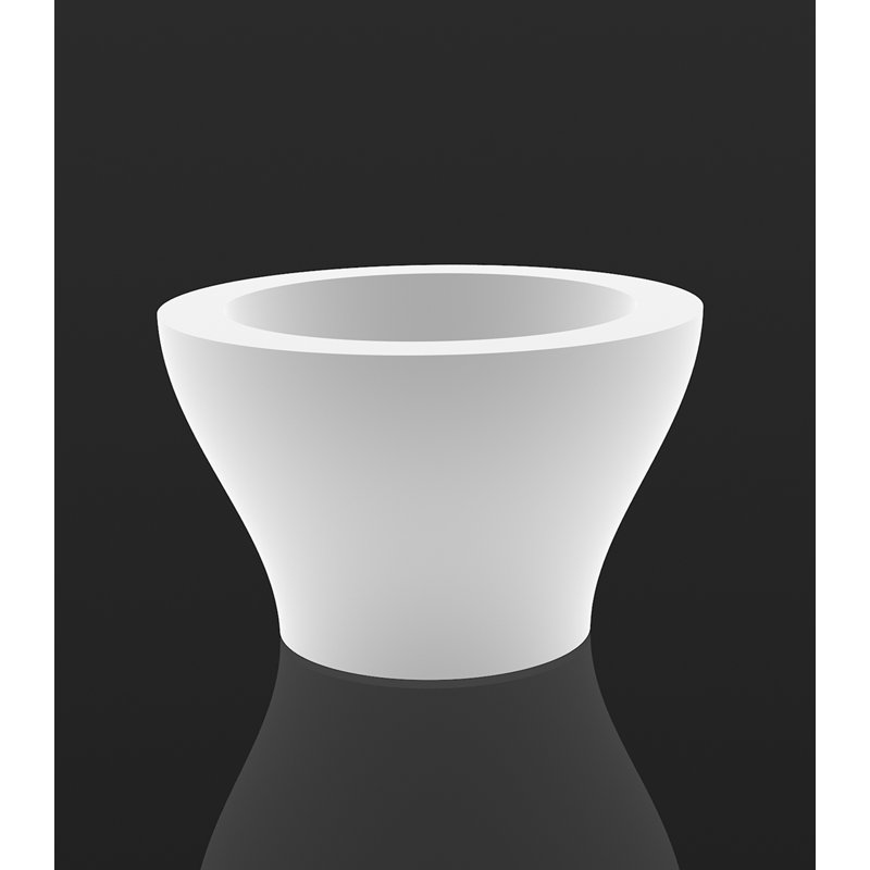 Nano Resin Pot Planter, 4.75" H x 7" W x 7" D