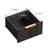 Reeded Nightstand With 1 Drawer, Open Shelf Storage Built-in Outlets USB Type-C Charging Station Set of 1-717568677-720913635