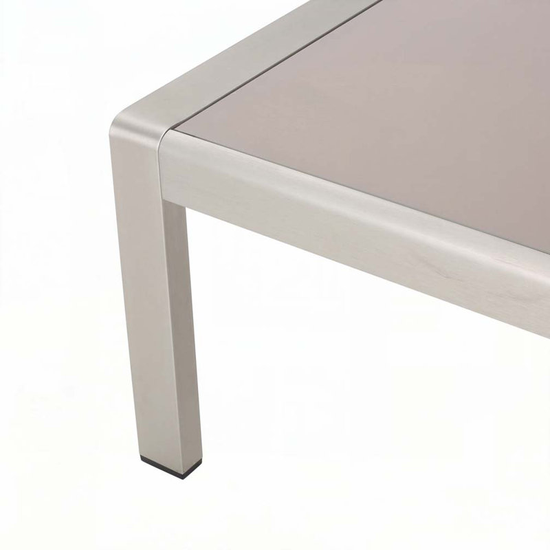 Table basse d'extérieur, Argent argent