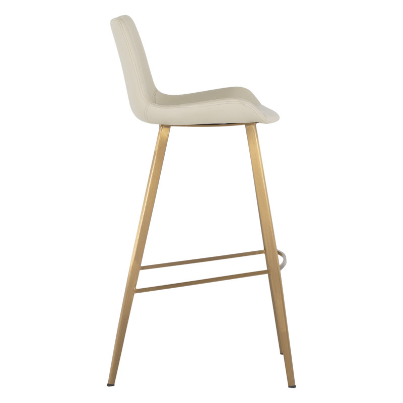 Hines Bar Stool - White