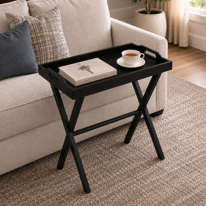 Table pliante Everett, Noir