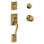 Addison Handleset with Double Cylinder Deadbolt and Georgian Door and Rosette-463168803-463168553-461945117