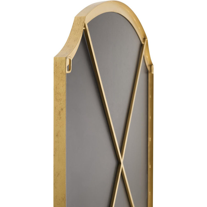 Galey Alix x Livabliss Landon Mirror, Gold, 36" x 29"