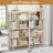 Farragut Faux Wood & Metal 5-Tier Bookshelf-27115504