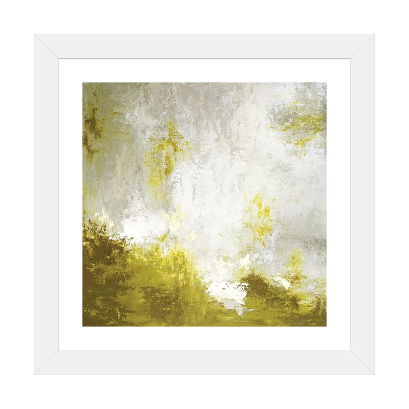 «Peridot» par Spell rebond Fine Art - Print, H 16 po x l 16 po x p 1 po, Papier encadré blanc, Blanc