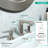 Metris E Widespread Bathroom Faucet-11081148