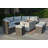 9 - Person Patio Conversation Set with Cushions