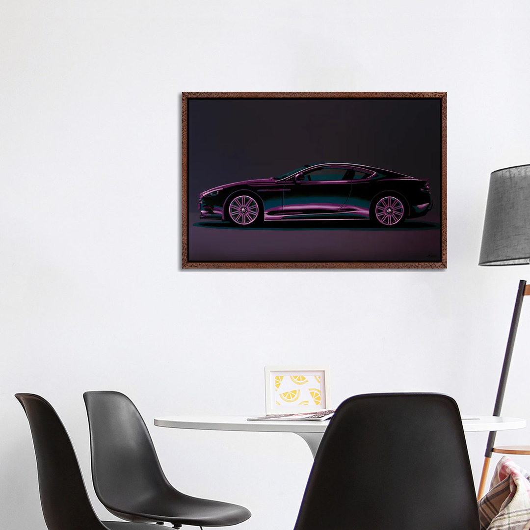 Aston Martin DBS V12 2007 by Paul Meijering - Print on Canvas
