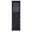 Armoire d'appoint de salle de bain 63 "avec portes et tiroirs en verre Dispositif-1341630078