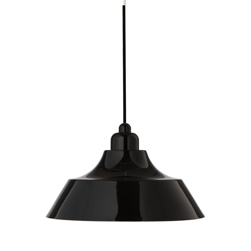 Momentum 1 - Light Cone Pendant, Black