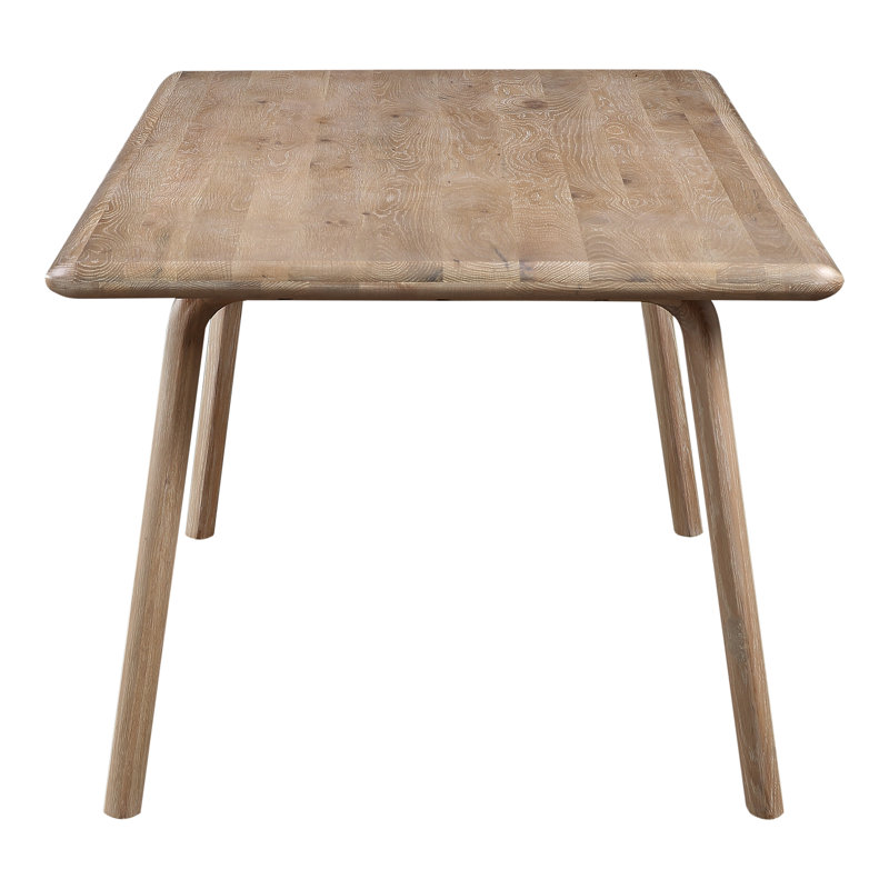 Ayanta 5-Piece Dining Set, Oak, White