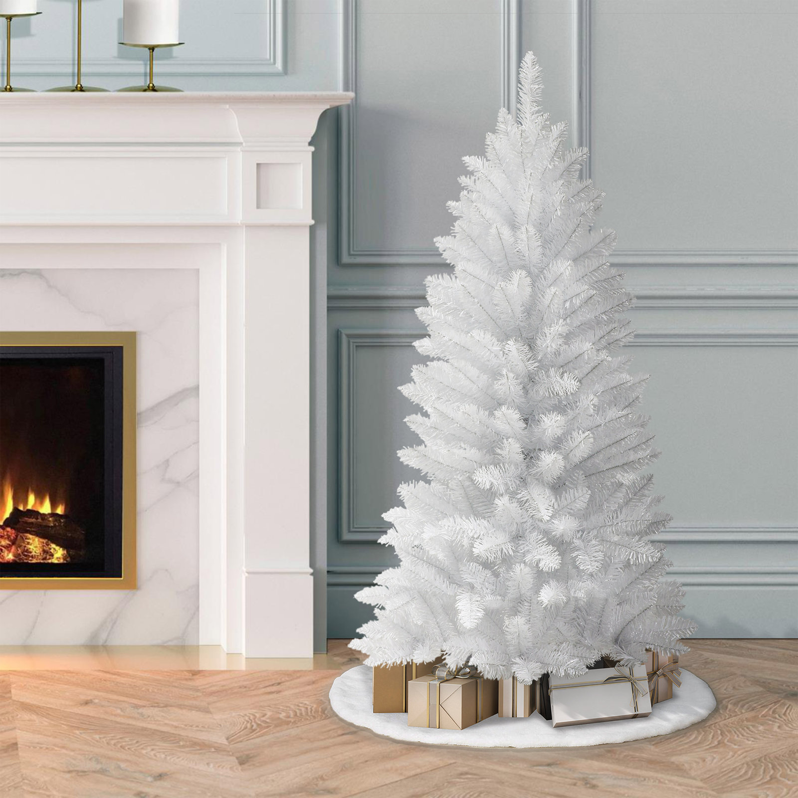 Grai Artificial Christmas Tree, 4'