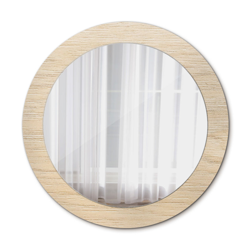 Huldar Glass Flat Wall Mirror