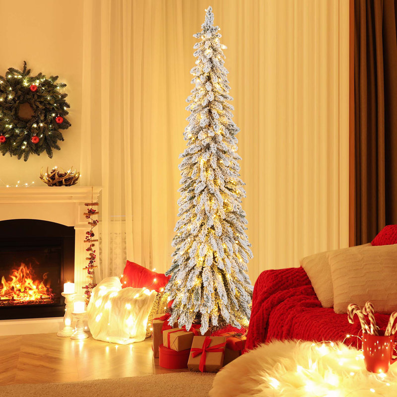 Jaxxton 6' H Lighted Artificial Christmas Tree