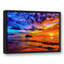« vibrante », reproduction de photo sur toile noir coucher de soleil-23148421-23148424