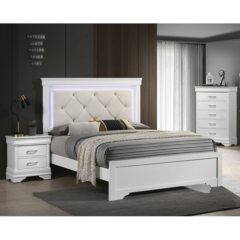 Ensemble de chambre à coucher 3 pièces Sabine