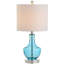 Mini lampe de table DEL en verre 20 po Alper-24551563