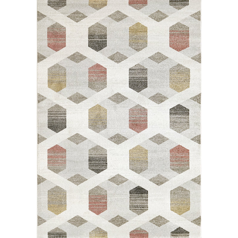 Carron Geometric Indoor Rug, Rectangle 2' x 3'11"