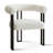 Fellman Boucle Upholstered Dining Armchairs