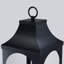 Lampadaire d'extérieur de style crépuscule à aube 3 lumières Yosiel 24 po Traditional-137098838