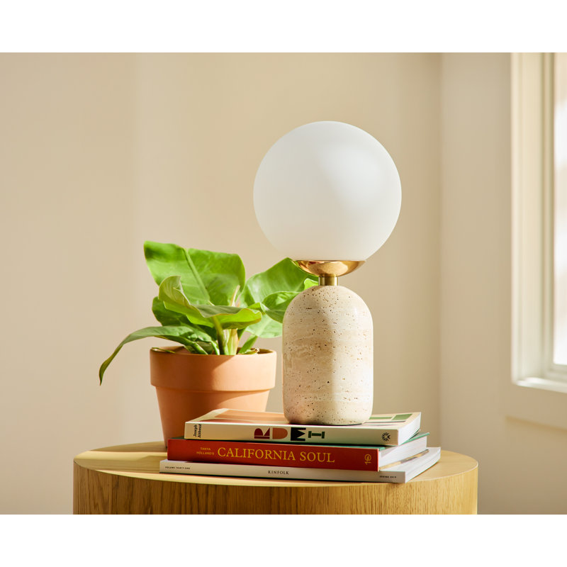 Kay 2-Light Concrete Table Lamp
