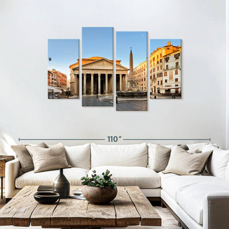 Lilie The Rome Pantheon, 48" H x 75" W